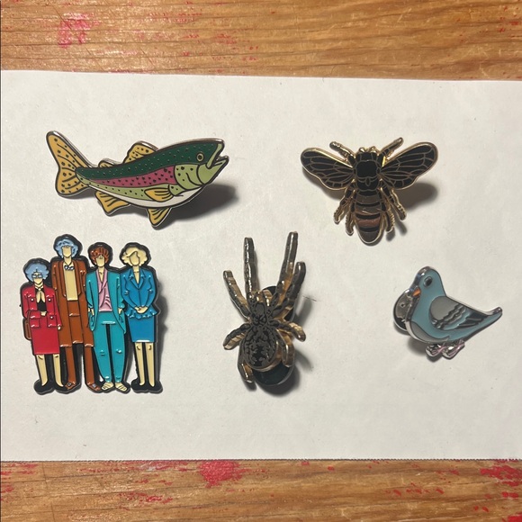 Colorful Enamel Pin Set - Picture 1 of 6